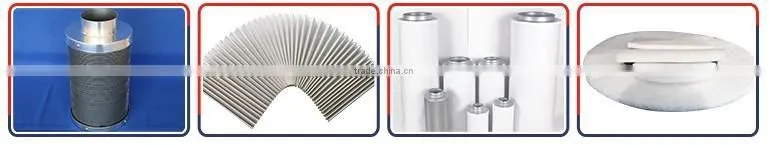 Air Intake Filter Element For Gas Turbine Pleated Filter