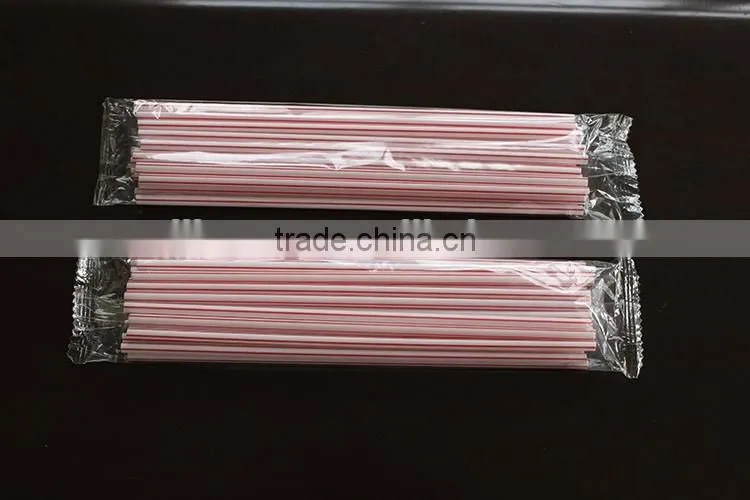 multiple drinking straw bale packaging machine