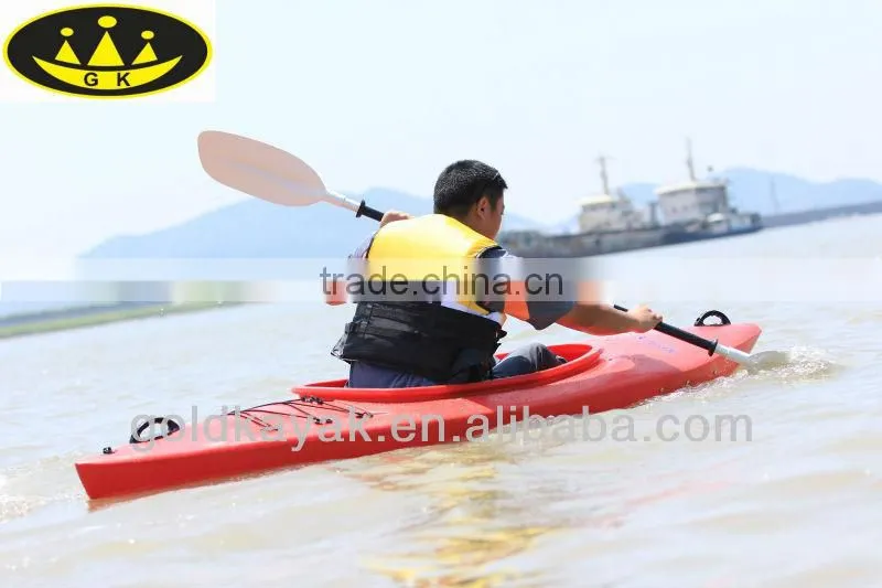 single sit in kayak big space very stable high quality very popular in the world