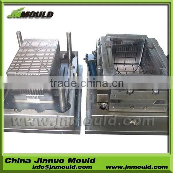 plastic injection aquatic product crate mould