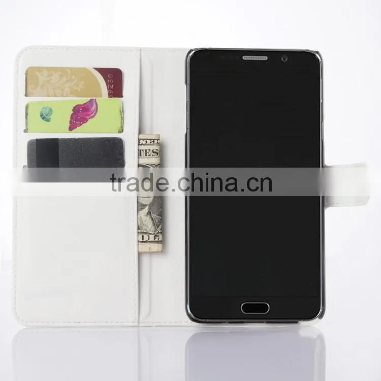 Wholesale Folio Stand Case for Samsung GALAXY Note 5 PU Leather Flip Cover with Wallet