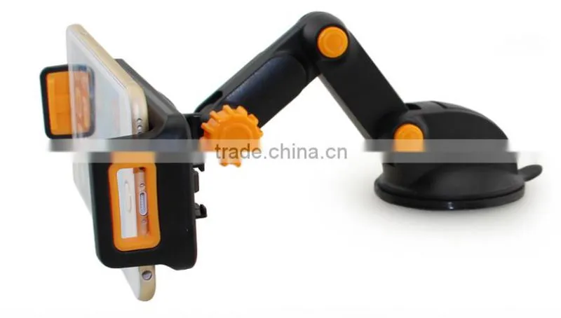 Universal patent high quality goose neck phone holder suction cup