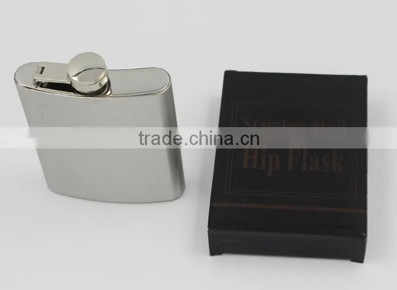 7oz mini flask leak-proof eco-friendly FDA LFGB stainless steel hip flask lead Pb free