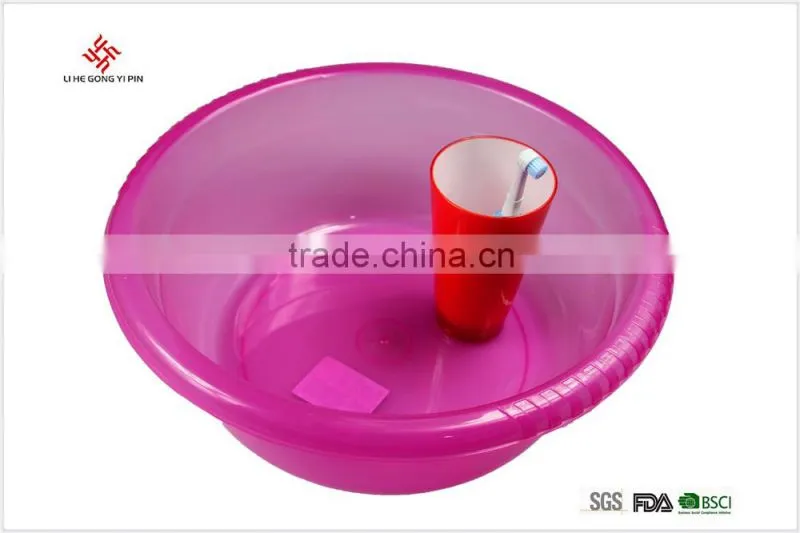 Cheap small plastic wash basin made in China