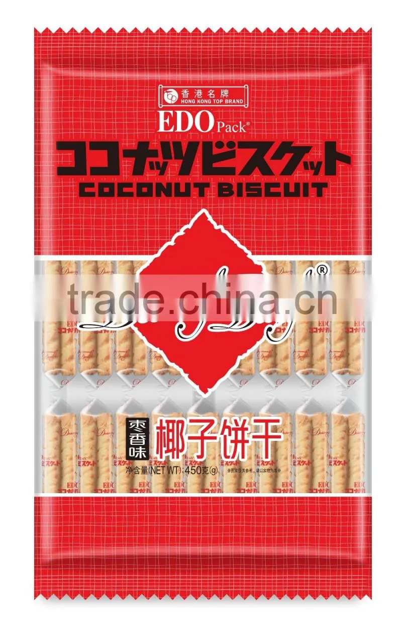 EDO PACK---450g Coconut biscuit(original flavor)