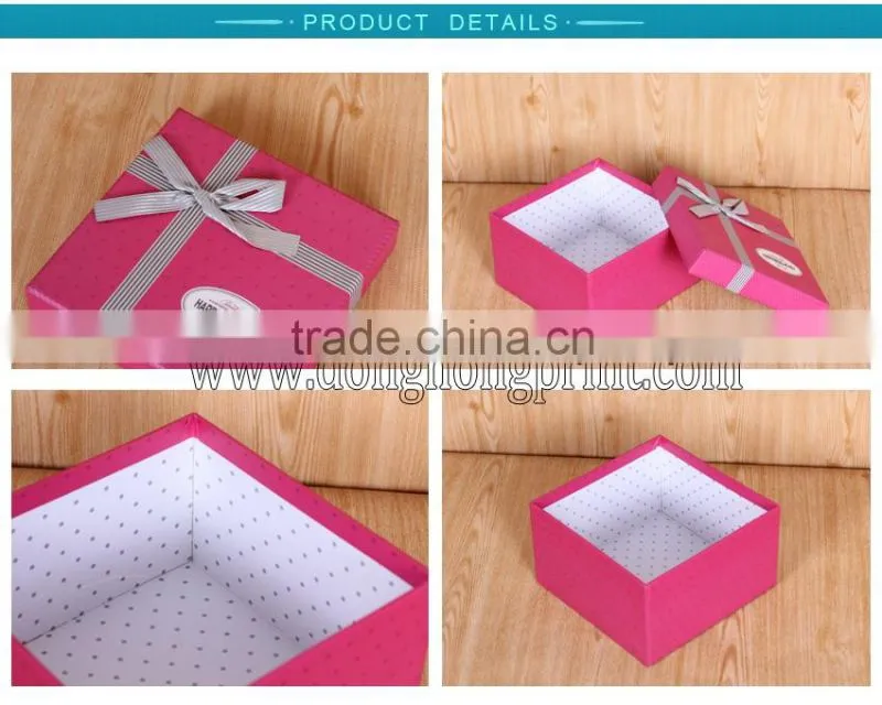 Empty new design chocolate boxes packaging