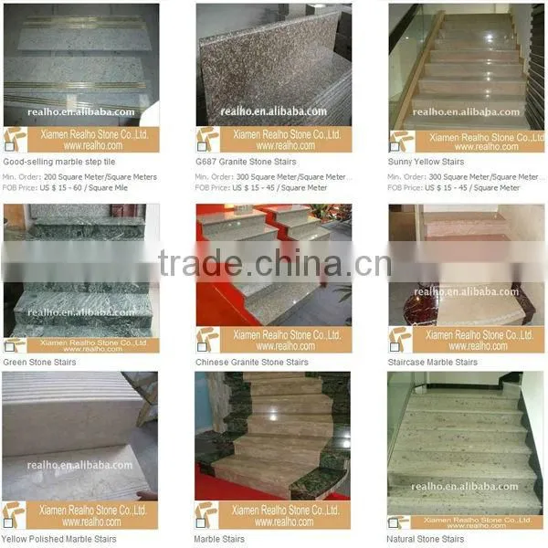 decorative sprial granite tread