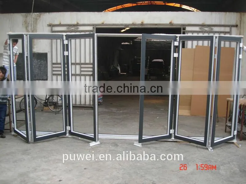 PVC folding sliding door hardware