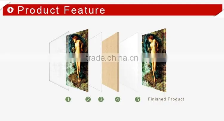 Decorative wall abstract fat nude body canvas art painting