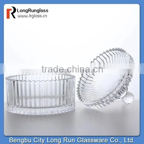 Longrun Personalized cut glass ger shape candy holder