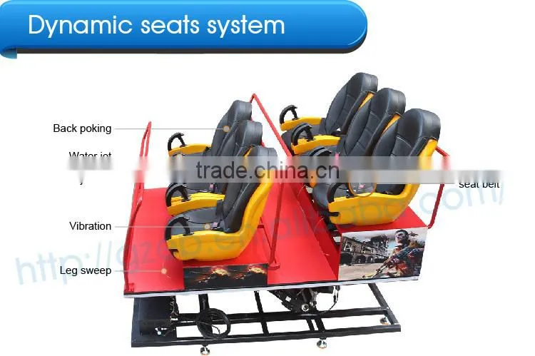 Motion Simulator 5D 6d 7d 5d dynamic cinema manufacturer