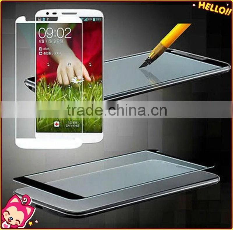 9H 0.33 2.5 D Tempered Glass Screen Protector for LG, high quality for LG G2 Tempered Glass Screen Protector