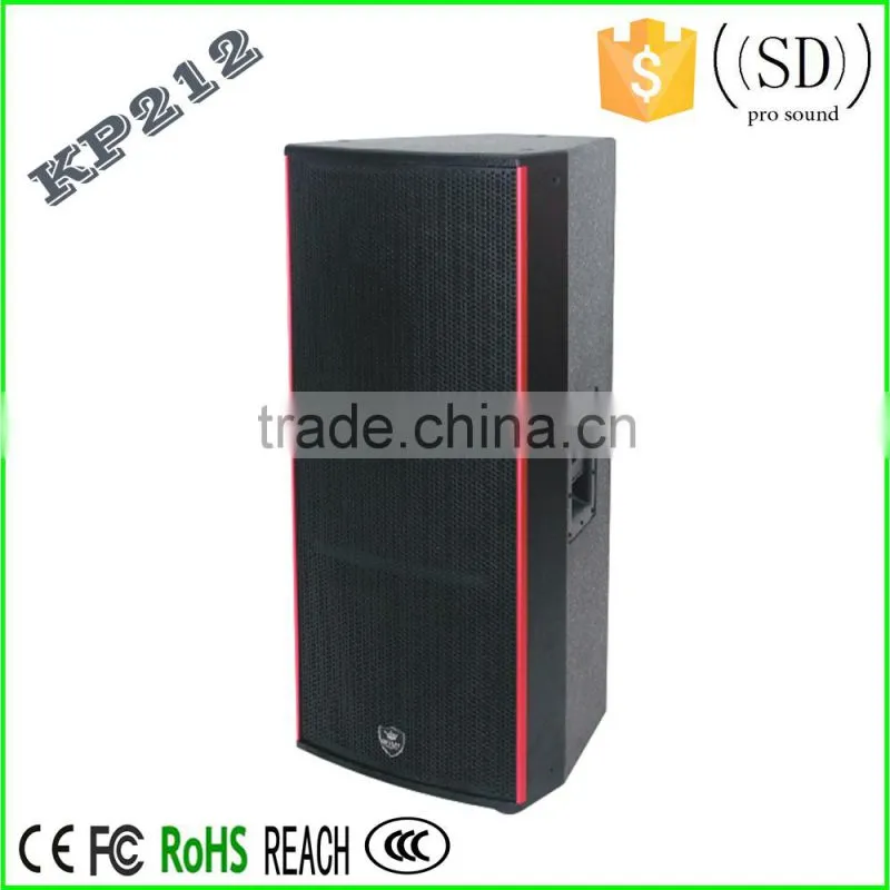 3-way dual 12 inch passive speaker sound system China speaker manufacturer KP212