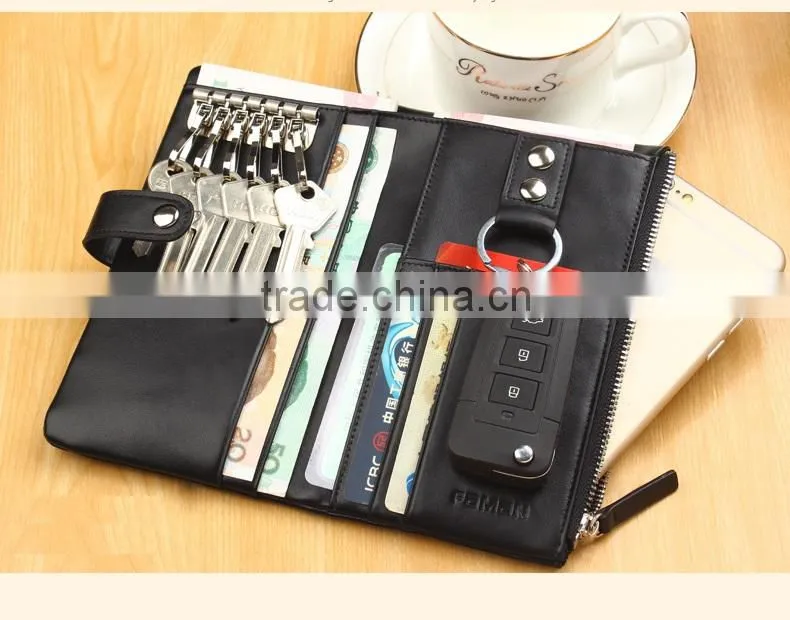 Latest design Leather key wallet /leather key holder
