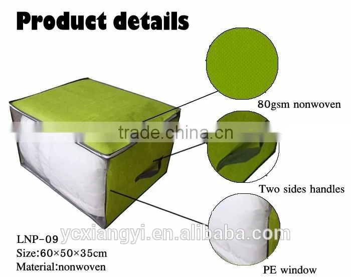 Breathable Polyster Zip Lock 6-PCS/Set Travel Packing Cubes for Luggage Organizer