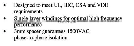 Common Mode Choke/ Toroidal type/ Line Filter