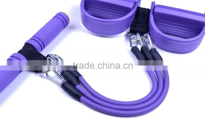 Deluxe Edition Resistance Training Bands Pull up Body Trimmer Exercise Pedal Exerciser Fashion Body Fitness Yoga Equipment