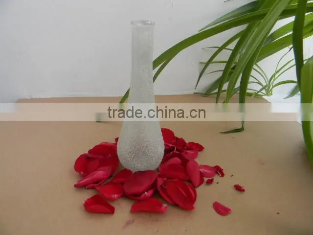 hot sales bulk fancy glass bottle for diffuser with beads for home decoration