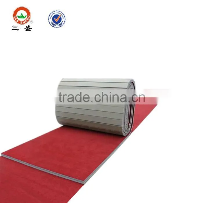 flexi roll with carpet face ,Roll up wrestling mat, cheerleading mats ,flexi roll gymnastic mats