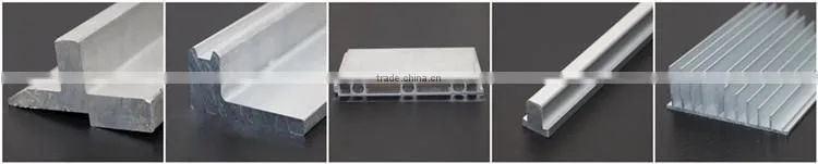 Custom Aluminum Extrusion Profiles Extrusion de Aluminio perfiles personalizados