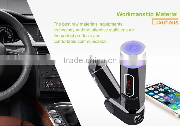FM28B Wireless Bluetooth FM Transmitter Radio Adapter In-Car Vehicle