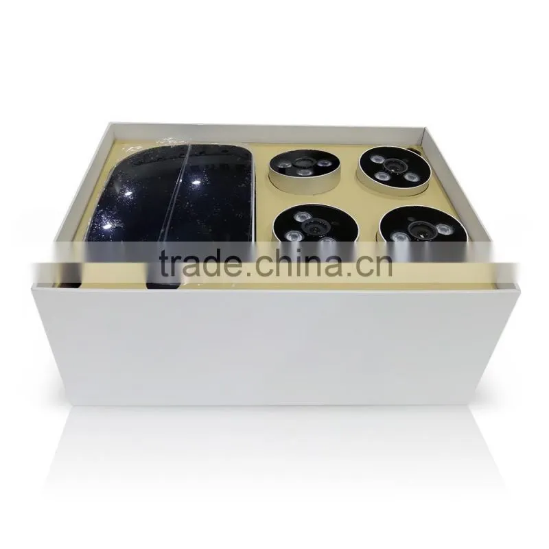 4Ch 720P HD Wireless waterproof camera Video Security System nvr kits