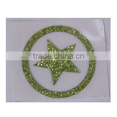 Embossed Christmas gifts/star embossed pendants/hot sales embossed patch