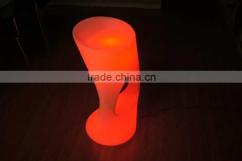 LED light-emitting furniture nightclub bar chair of high-grade high stool Light Bar Stools/Illuminated Chair