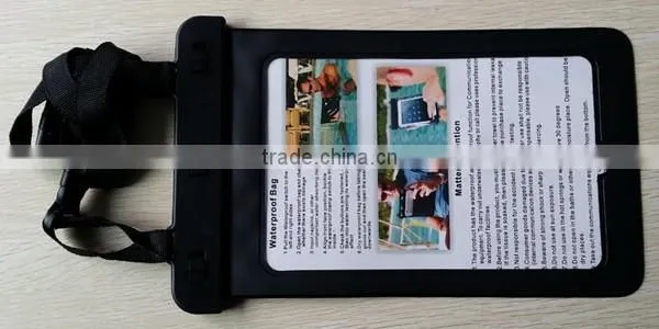 2015 wholesale price waterproof bag,Mobile phone waterproof bag, waterproof case