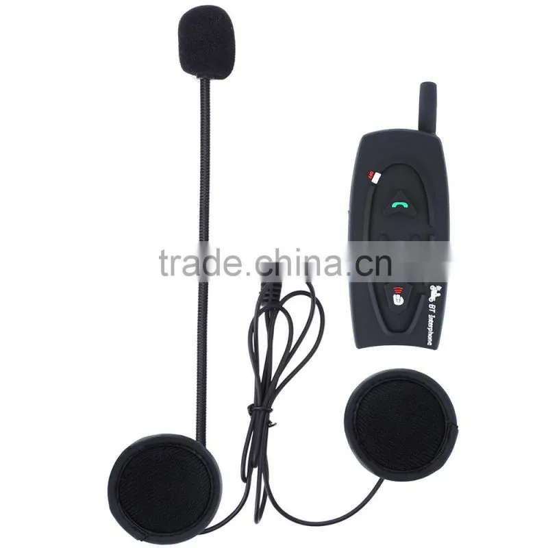 2 pcs V2-500 Motorcycle Moto Bluetooth Helmet Headset Intercom Intercomunicador de motos Headphone for 2 Riders