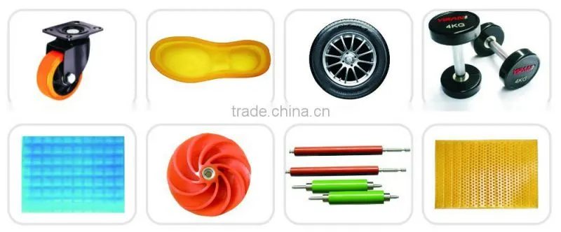 China high temperature polyurethane pu elastomer casting machine for roller