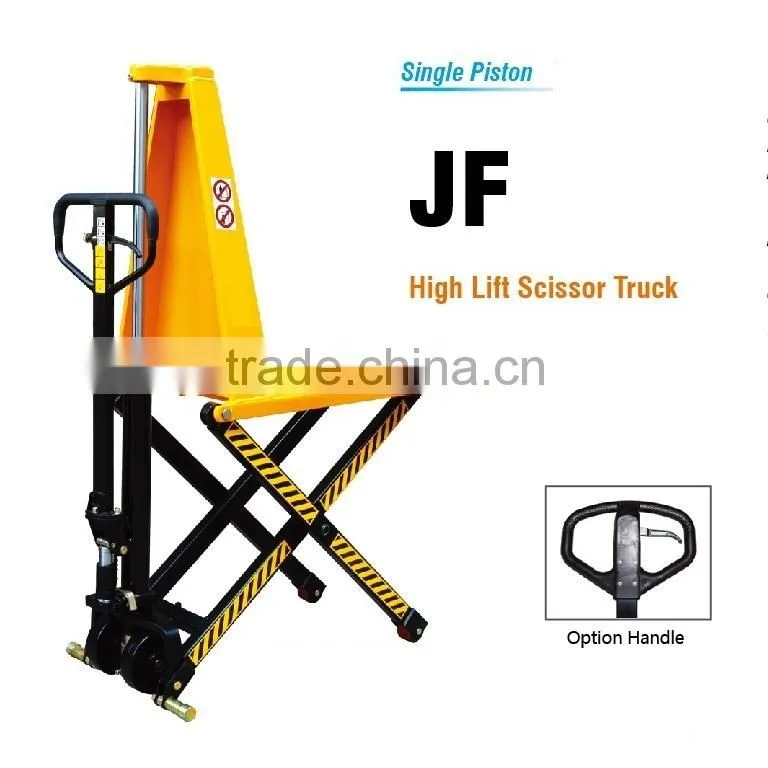 manual high lift pallet truckJF Series 1.0 ton manual high lift pallet truck JF-680 (Single piston)