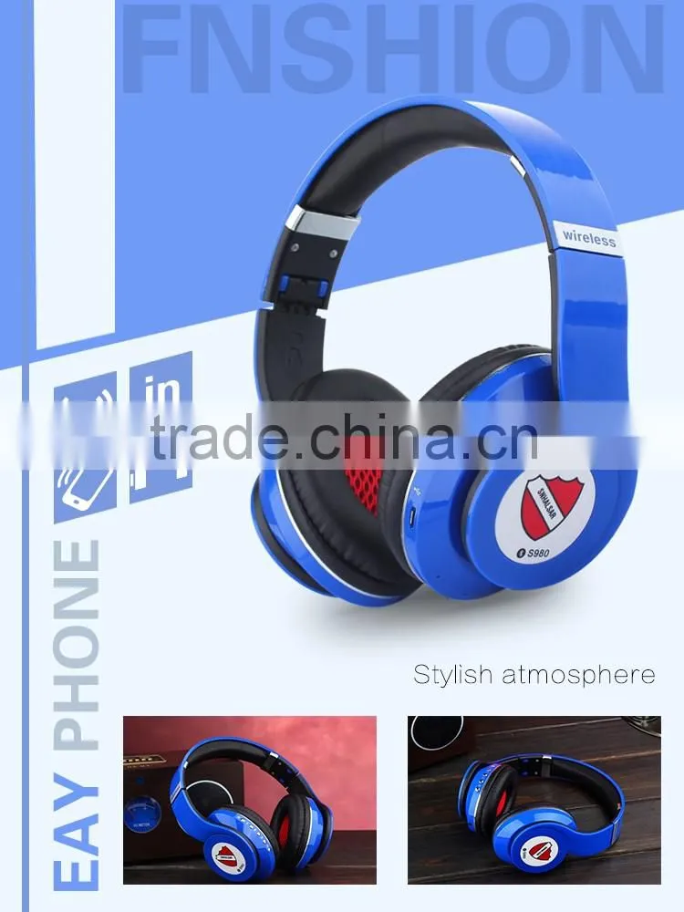 SNHALSAR S980 bluetooth headphone, bass headphones, shenzhen Headphone manufacturer