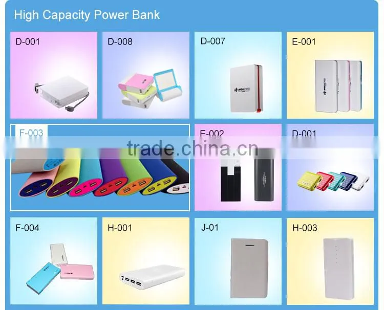 large capacity portable power bank for gionee mobile phone