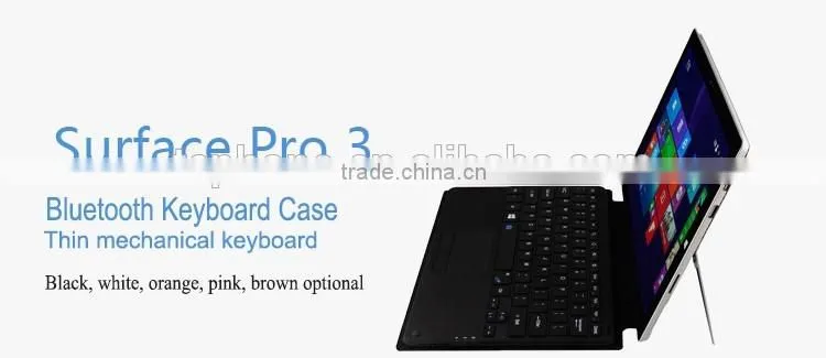 For Surface Pro 3 wireless keyboard for tablet pc support Touchpad-MZ-1078
