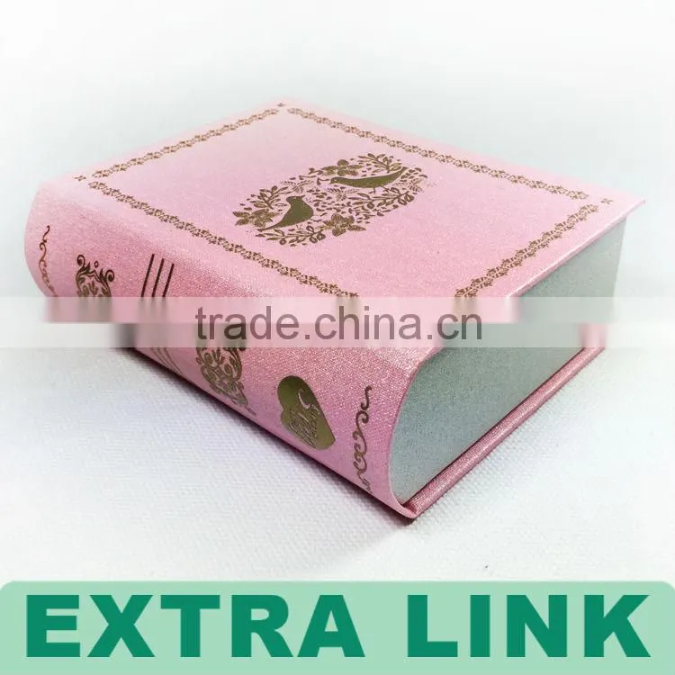 New Design Handmade Recycle Customized fake book box