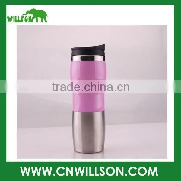 Custom 16oz Slim Stainless Steel thermo Tumbler