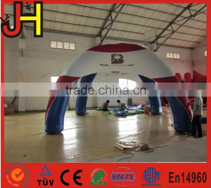 Professional best quality 6m high with 4 legs inflatable spider tent