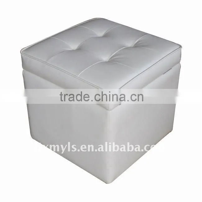 modern storage square stool