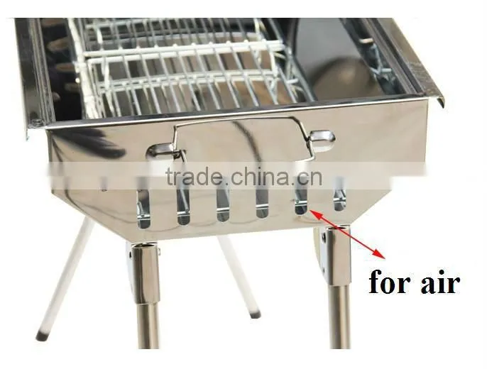 Portable commercial Foldable BBQ Grill SH-881