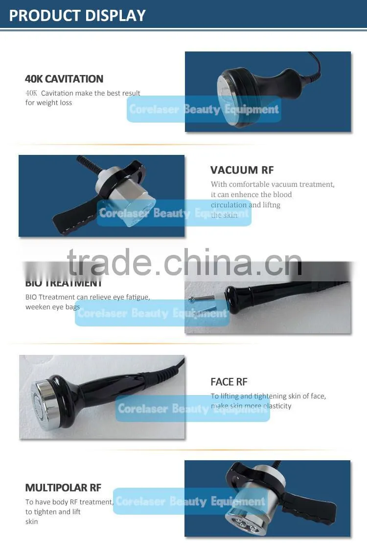 Best selling products ultrasonic cavitation body slimming weight loss