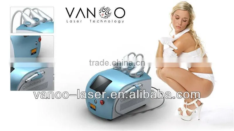 Vacuum Cavitation System (Cacuum+RF) portable ultrasonic slimming cavitation