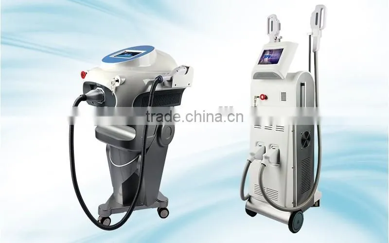 Top technology Usa imported xenon flash lamp 50,0000 shot times handle hair removal ellipse ipl machine