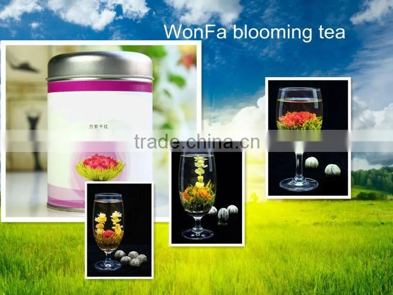 100% Organic Hand-made Blooming Tea