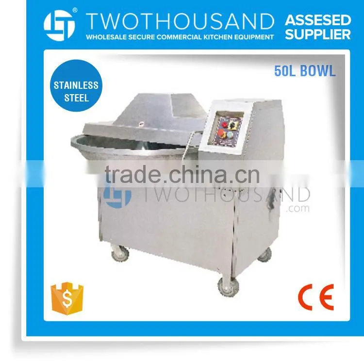 50L Stainless Steel Body CE Approved Food Shredder Cutting Machine