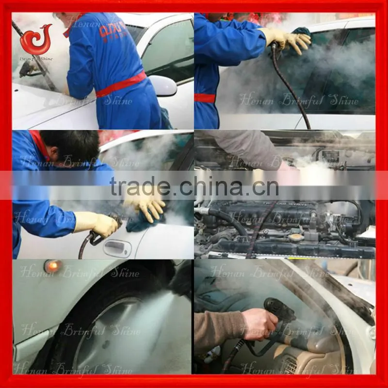 CE steam dual car wash equipment/steam drain cleaning machines for sale