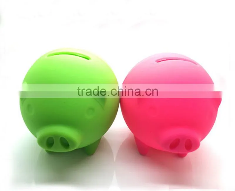 Fashion silicone money saving pot