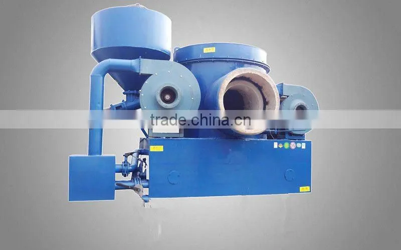 Automaticlly wood powder burner for steam boiler