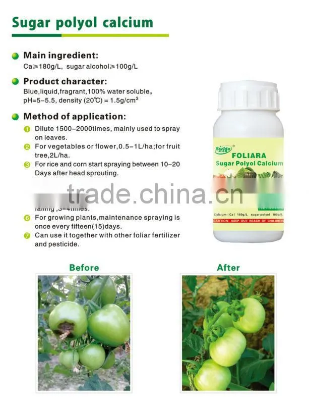 sugar polyol calcium