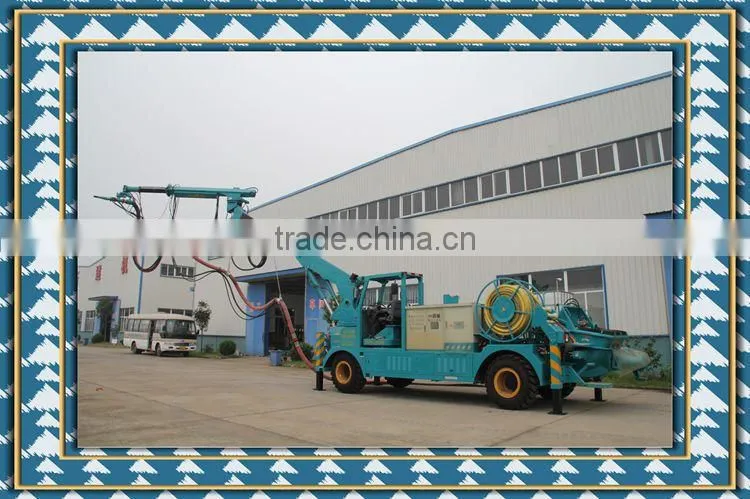 MSP500 tunnel mining construction robotic shotcrete equipment